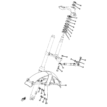 STEERING - FRONT FENDER