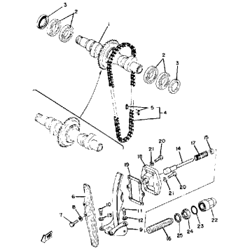 CAMSHAFT - CHAIN