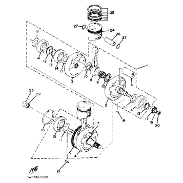 CRANKSHAFT PISTON