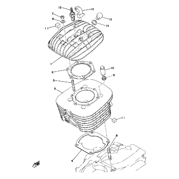 CYLINDER HEAD - CYLINDER