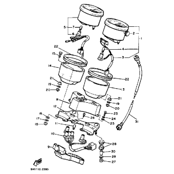 SPEEDOMETER TACHOMETER