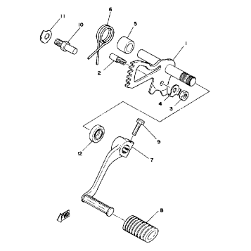 SHIFT SHAFT PEDAL