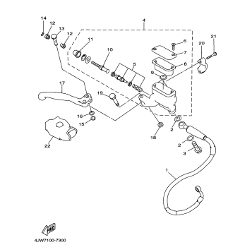 FRONT MASTER CYLINDER