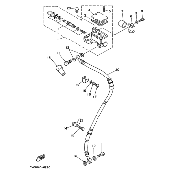 FRONT MASTER CYLINDER