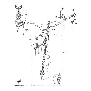 REAR MASTER CYLINDER