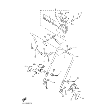 FRONT MASTER CYLINDER BRAKE