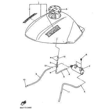 FUEL TANK CALIFORNIA ONLY