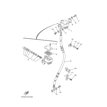 FRONT MASTER CYLINDER