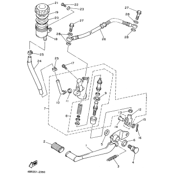 REAR MASTER CYLINDER
