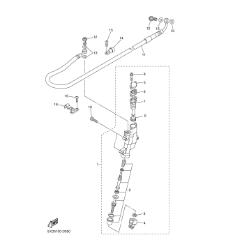 REAR MASTER CYLINDER