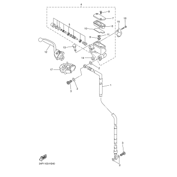 FRONT MASTER CYLINDER