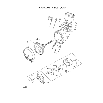 HEAD LAMP AND TAIL LAMP