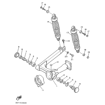 REAR ARM SUSPENSION