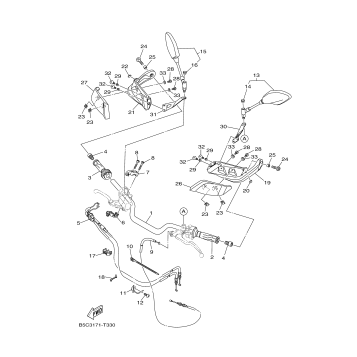 STEERING HANDLE CABLE