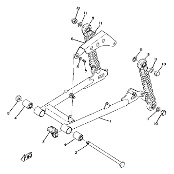 REAR ARM - REAR CUSHION
