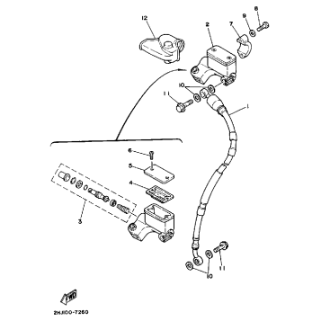 FRONT MASTER CYLINDER