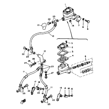 FRONT MASTER CYLINDER