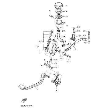 REAR MASTER CYLINDER