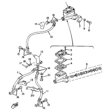 FRONT MASTER CYLINDER