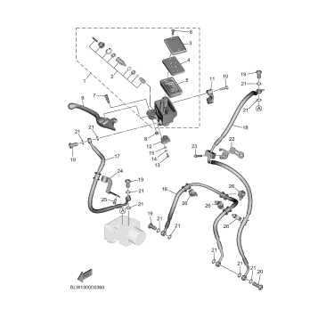 FRONT MASTER CYLINDER