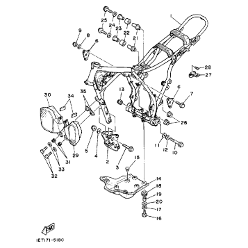 FRAME (NON-CALIFORNIA MODEL)