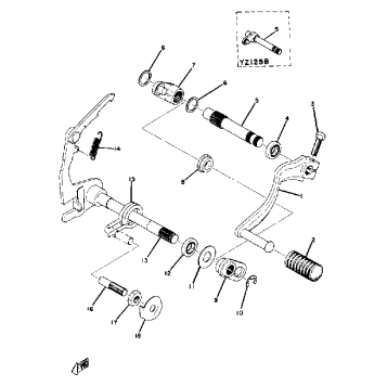 SHIFTER 2 YZ125A - B