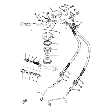 MASTER CYLINDER-BRAKE HOSE