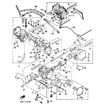 CARBURETOR CALIFORNIA MODEL ONLY