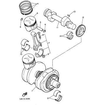 CRANKSHAFT PISTON