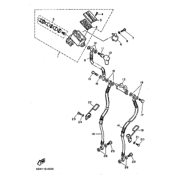 FRONT MASTER CYLINDER