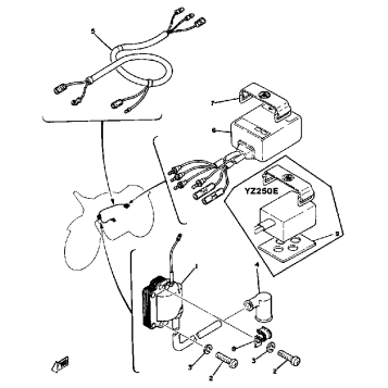 ELECTRICAL YZ250D - E
