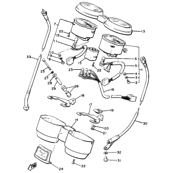 SPEEDOMETER TACHOMETER