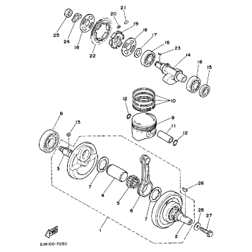 CRANKSHAFT PISTON