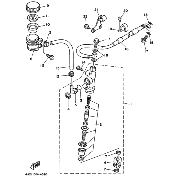 REAR MASTER CYLINDER