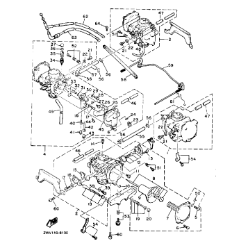 CARBURETOR NON CALIFORNIA MODEL