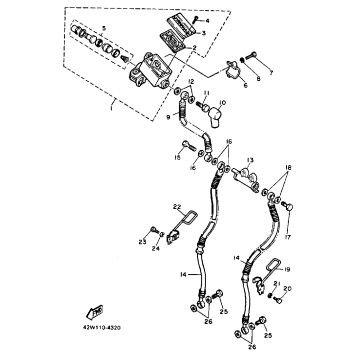 FRONT MASTER CYLINDER
