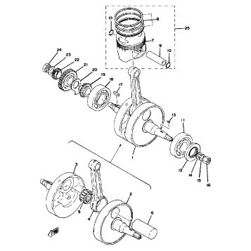 CRANKSHAFT-PISTON