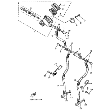 FRONT MASTER CYLINDER