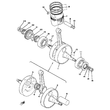 CRANKSHAFT PISTON