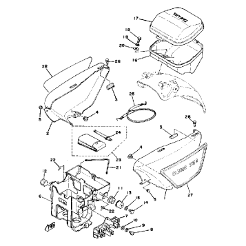 SIDE COVER - BATTERY BOX