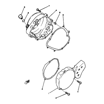 CRANKCASE COVER-YZ60H