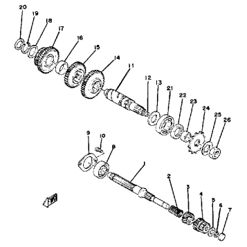 TRANSMISSION LB50PG - PH - PJ