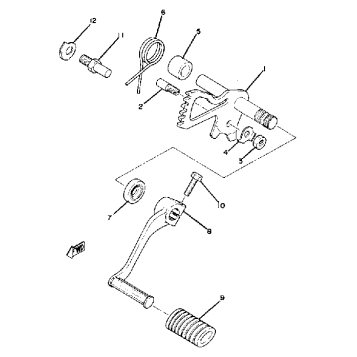 SHIFT SHAFT - SHIFT PEDAL