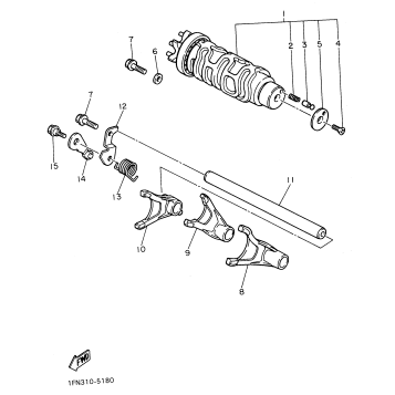 SHIFT CAM SHIFT FORK