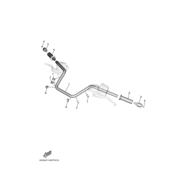 STEERING HANDLE CABLE