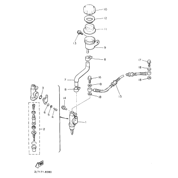 REAR MASTER CYLINDER