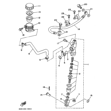 REAR MASTER CYLINDER