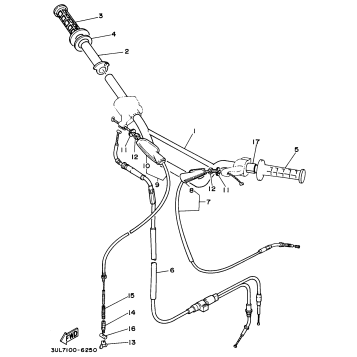 STEERING HANDLE - CABLE