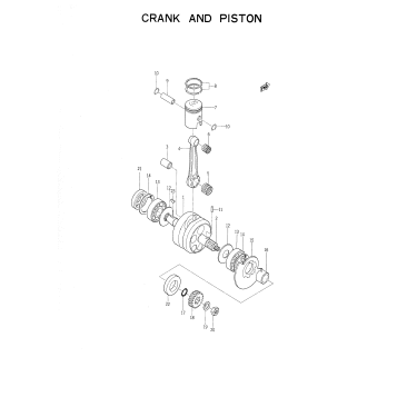 CRANK - PISTON
