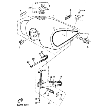 FUEL TANK NON CALIFORNIA